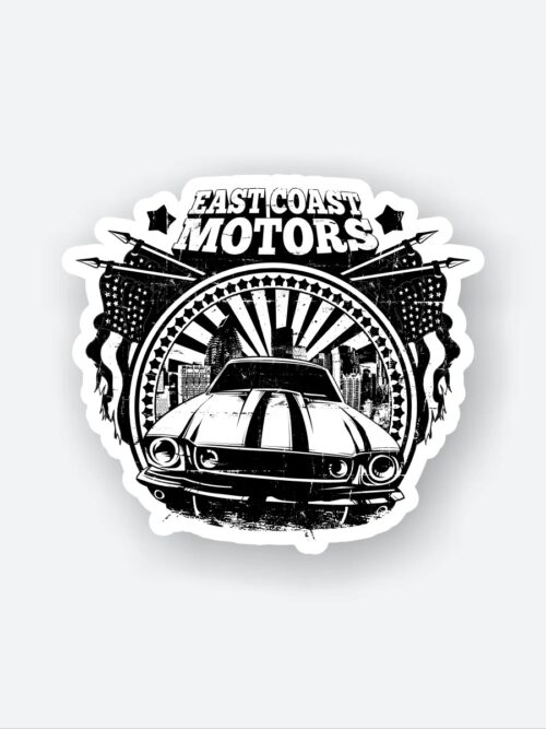 East Coast Motors Sticker