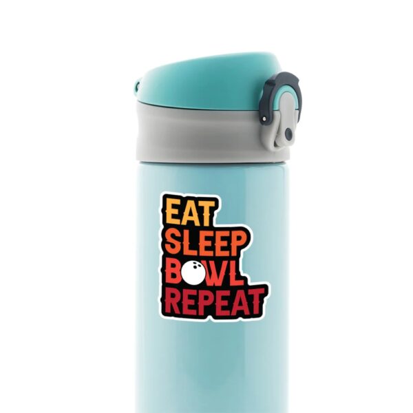 Eat Sleep Bowl Repeat Witty Stickers Eat Sleep Bowl Repeat Witty Stickers