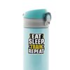 Eat Sleep Train Repeat Witty Stickers
