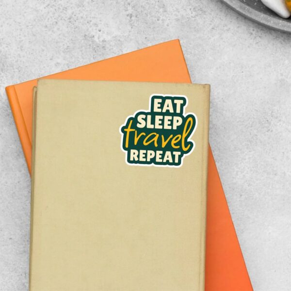 Eat Sleep Travel Repeat Travels Stickers