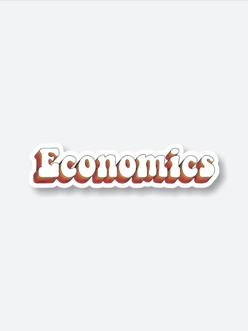 Economics Sticker