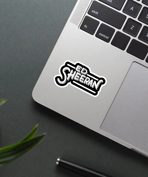 Ed Sheeren Name Sticker