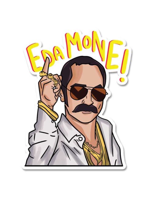 Eda Mone Sticker