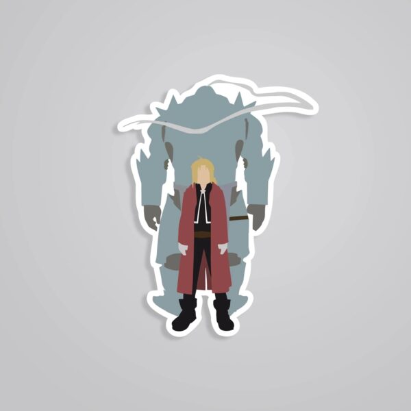 Edward Al Minimalist Anime Stickers Edward Al Minimalist Anime Stickers