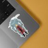 Edward Al Minimalist Anime Stickers