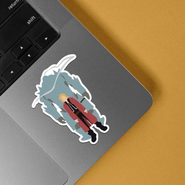 Edward Al Minimalist Anime Stickers Edward Al Minimalist Anime Stickers