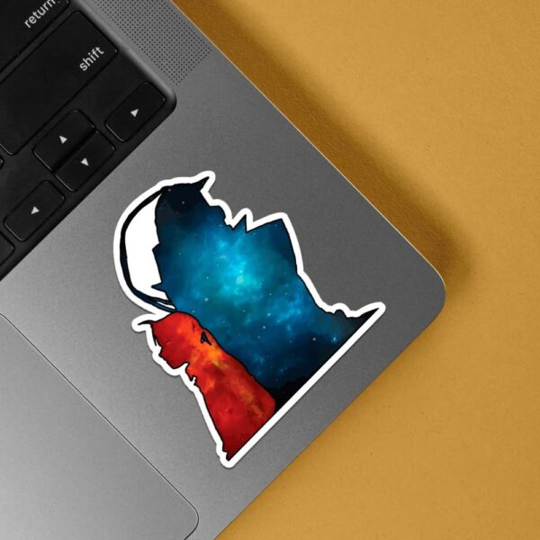 Edward Al Silhouette Anime Stickers Edward Al Silhouette Anime Stickers