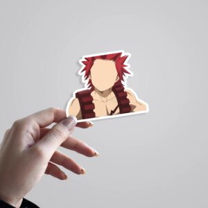 Eijiro Kirishima Anime Stickers Eijiro Kirishima Anime Stickers