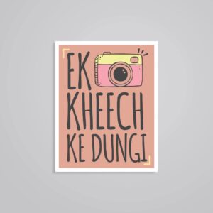 Ek Kheech K Dungi Witty Stickers