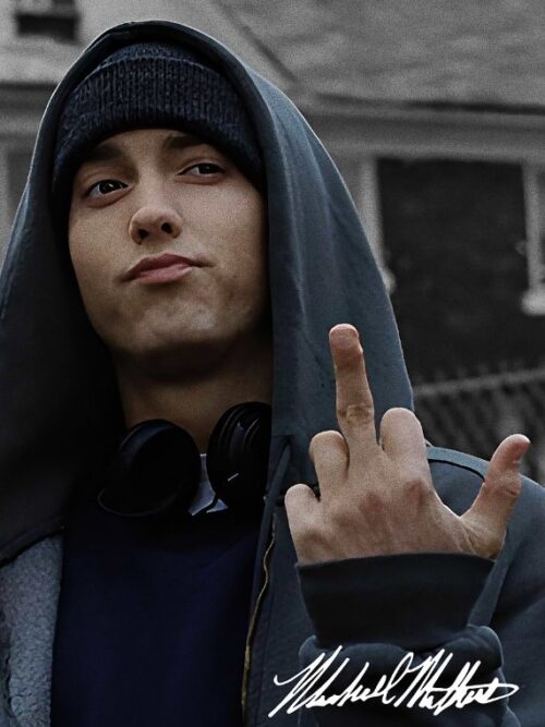 Eminem Music Poster