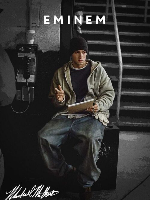 Eminem Music Poster