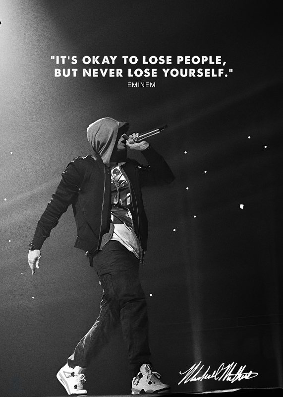 Eminem Music Poster