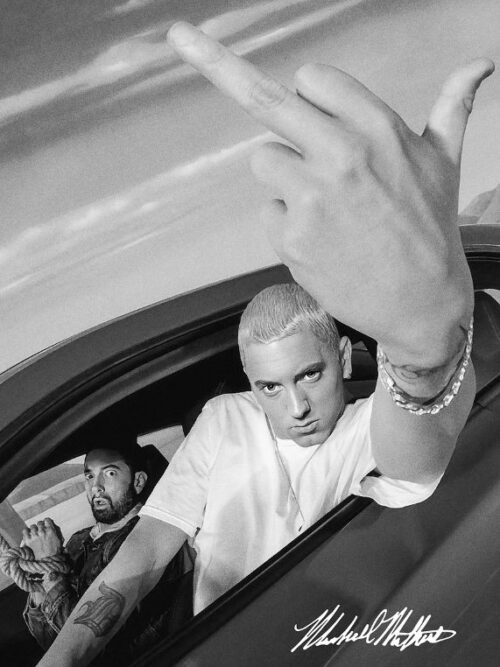 Eminem Music Poster