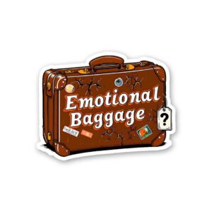 Emotional Baggage Sticker Emotional Baggage Sticker