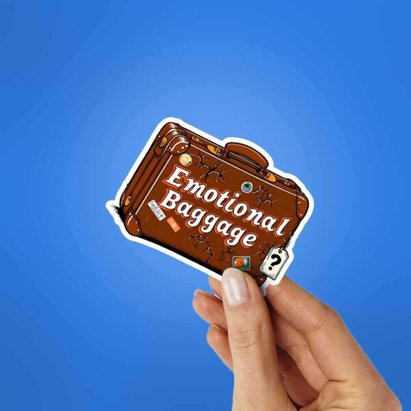 Emotional Baggage Sticker Emotional Baggage Sticker