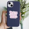 Emotional Support Kindle Sticker