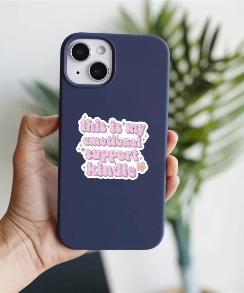 Emotional Support Kindle Sticker Emotional Support Kindle Sticker