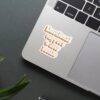 Emotional Support Water Bottle Sticker
