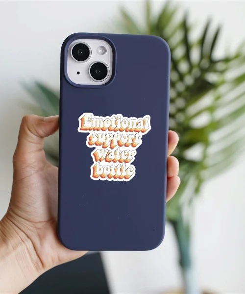 Emotional Support Water Bottle Sticker Emotional Support Water Bottle Sticker