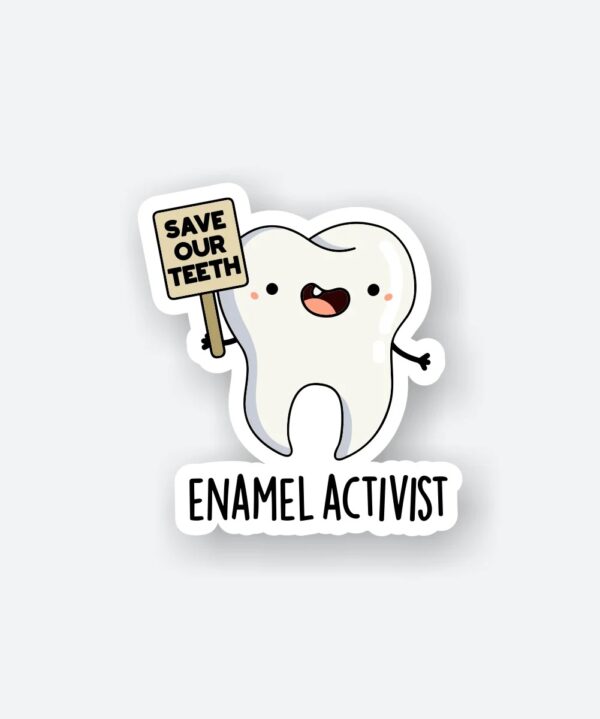 Enamel Activist Sticker_1 Enamel Activist Sticker