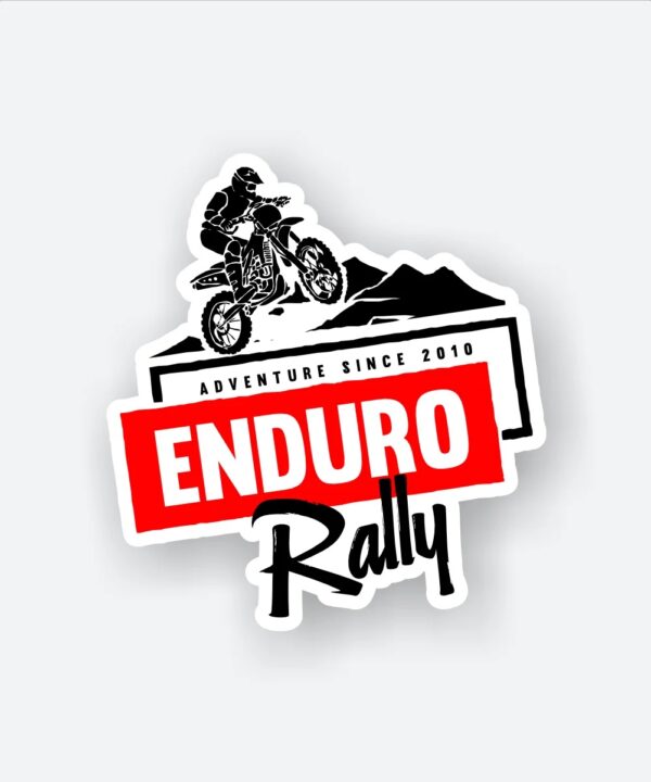 Enduro Rally Sticker Enduro Rally Sticker