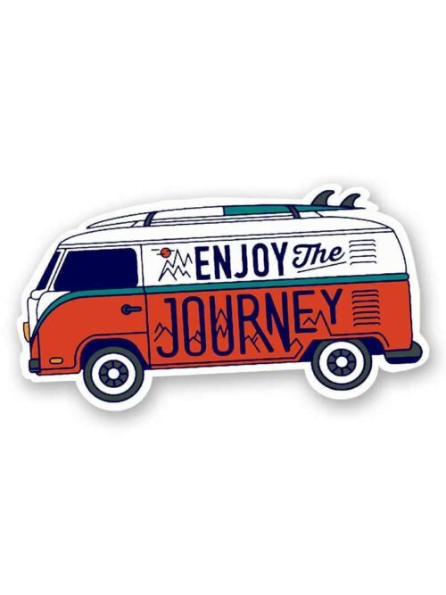 Enjoy The Journey Sticker
