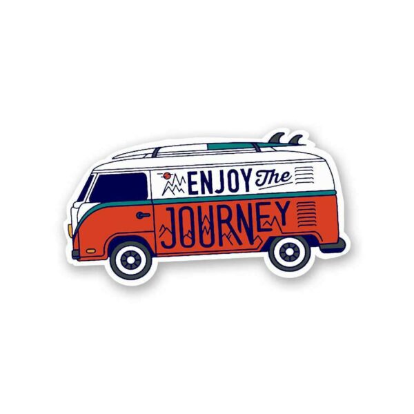 Enjoy The Journey Sticker Enjoy The Journey Sticker