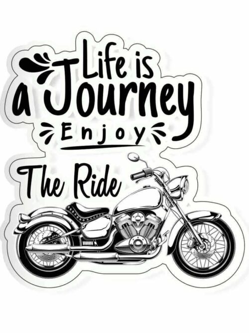 Enjoy the Ride Sticker