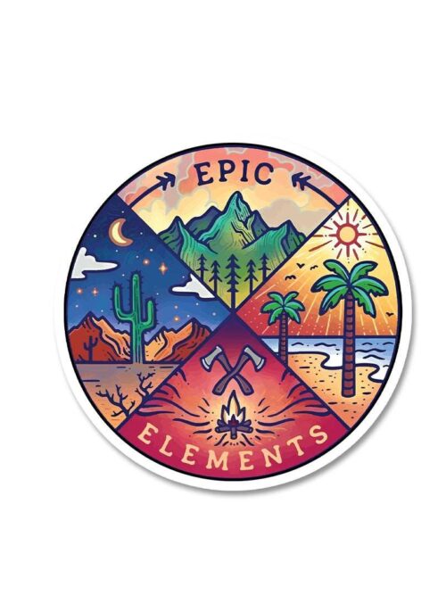 Epic Elements Sticker
