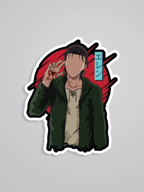 Eren Anime Stickers
