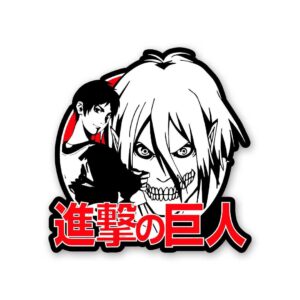 Eren Attack On Titan Sticker Eren Attack On Titan Sticker
