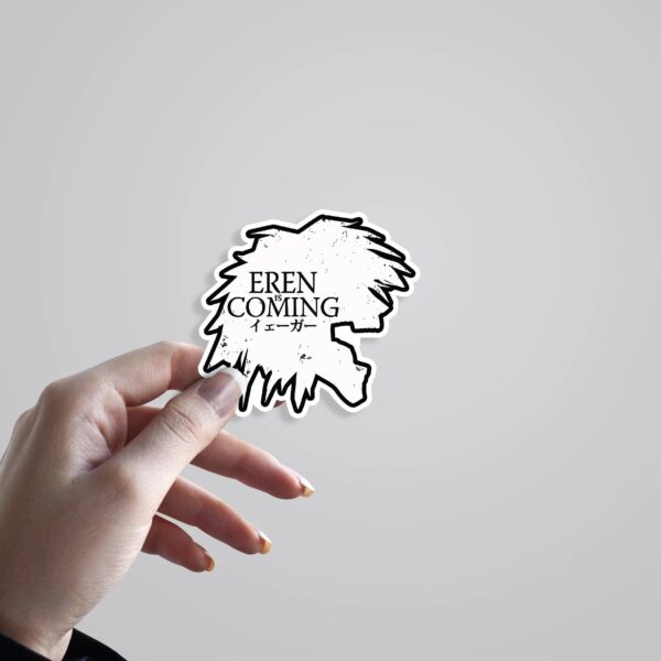 Eren Is Coming Anime Stickers Eren Is Coming Anime Stickers