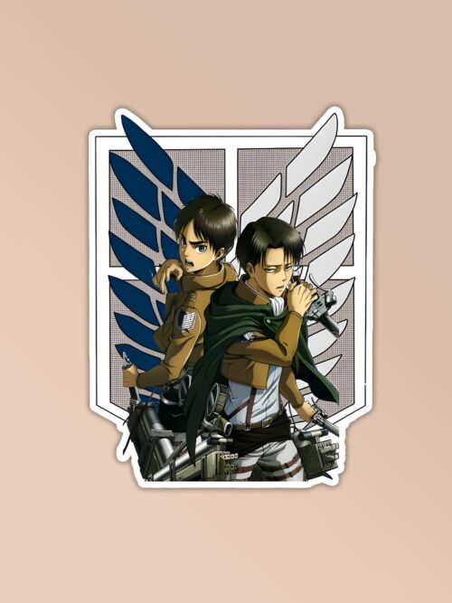 Eren Levi Laptop Mobile Stickers