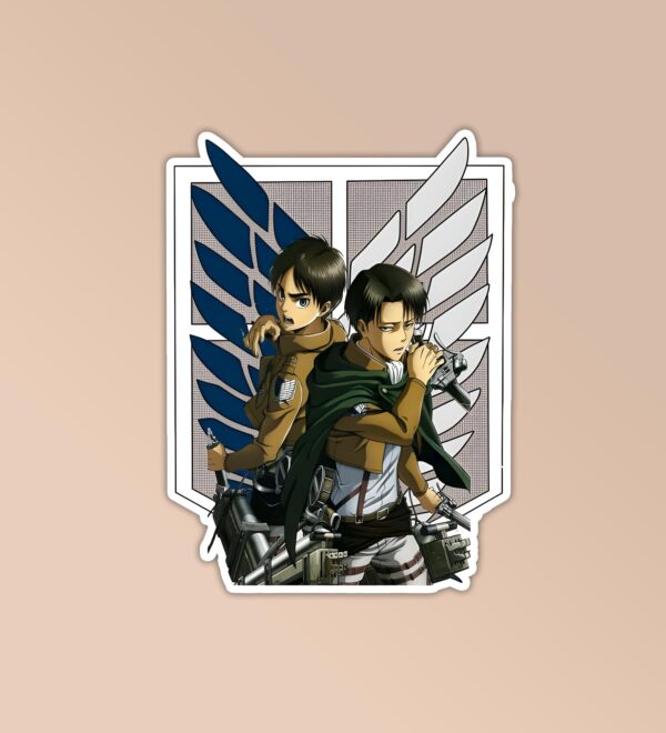 Eren Levi Laptop Mobile Stickers Eren Levi Laptop Mobile Stickers