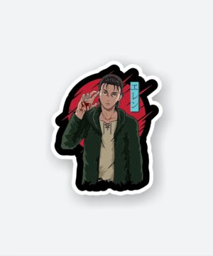 Eren Threatening Sticker Eren Threatening Sticker