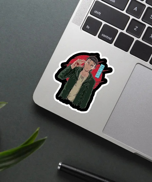 Eren Threatening Sticker Eren Threatening Sticker