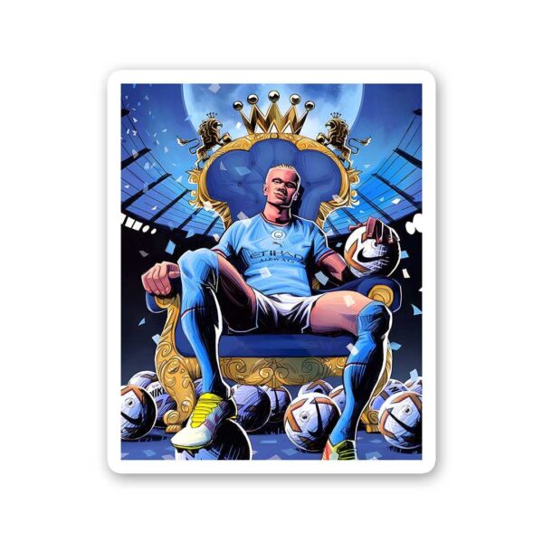 Erling Haaland Sticker Erling Haaland Sticker