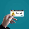 Error Sticker