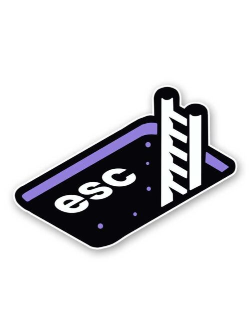 Esc Sticker