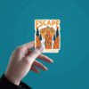 Escape For A Little While Sticker