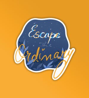 Escape The Ordinary Laptop Mobile Stickers Escape The Ordinary Laptop Mobile Stickers