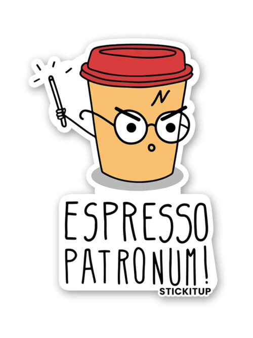Espresso Patronum Sticker
