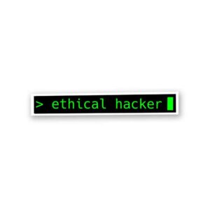 Ethical Hacker Sticker Ethical Hacker Sticker