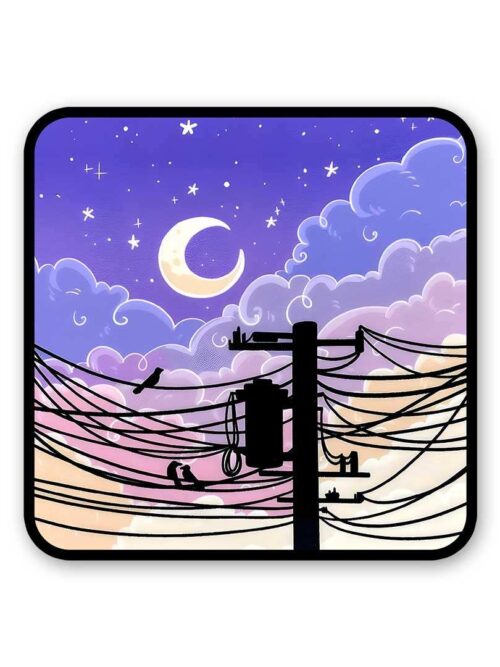 Evening Hour Sticker
