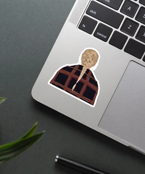 Evermore Album Cover Sticker