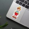 Evil Pinocchio Sticker
