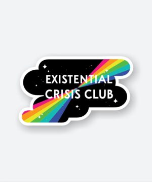Existential Crisis Club Sticker