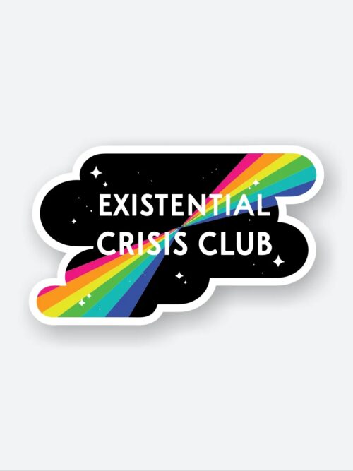 Existential Crisis Club Sticker
