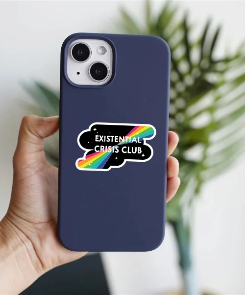 Existential Crisis Club Sticker Existential Crisis Club Sticker
