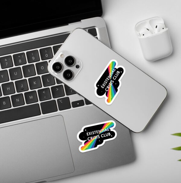 Existential Crisis Laptop Mobile Sticker Existential Crisis Laptop Mobile Sticker